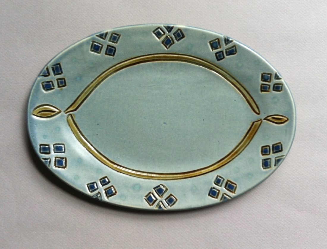carved tray